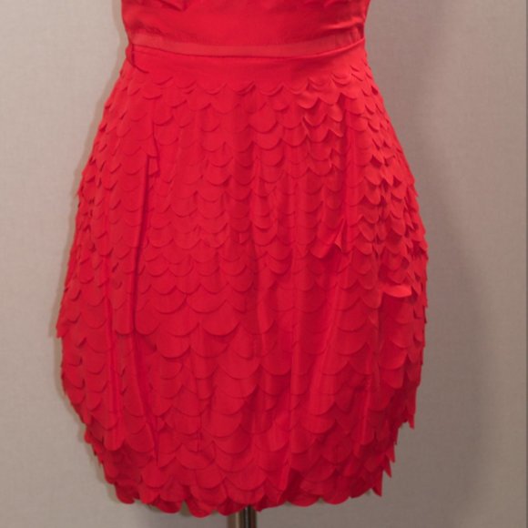 Ark & CO Red Ruffle Halter Dress - Picture 4 of 9